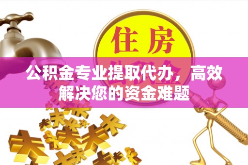 增城公积金专业提取代办，高效解决您的资金难题