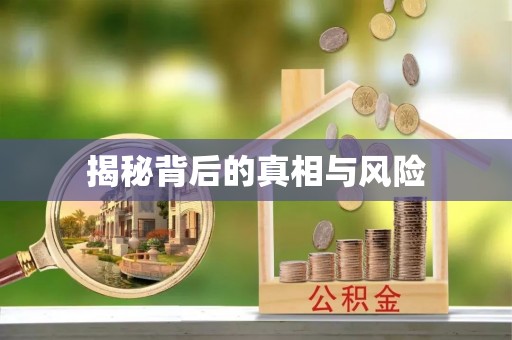 增城揭秘背后的真相与风险