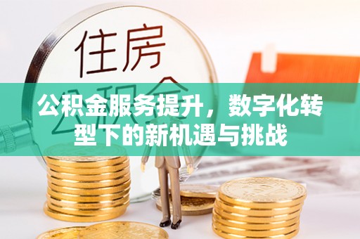 增城公积金服务提升，数字化转型下的新机遇与挑战