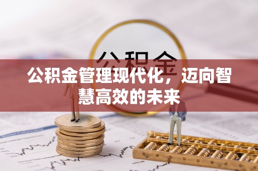 增城公积金管理现代化，迈向智慧高效的未来
