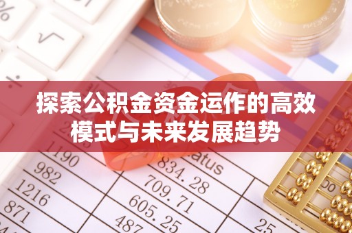增城探索公积金资金运作的高效模式与未来发展趋势