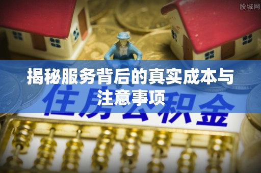 增城揭秘服务背后的真实成本与注意事项